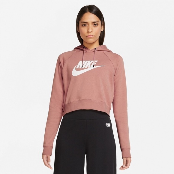 Nike Cropped Hoodie Size XS - Picture 1 of 6